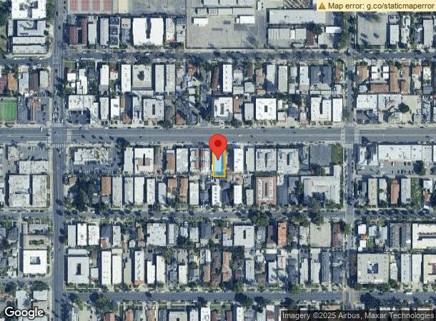  14758 Victory Blvd, Van Nuys, CA Parcel Map