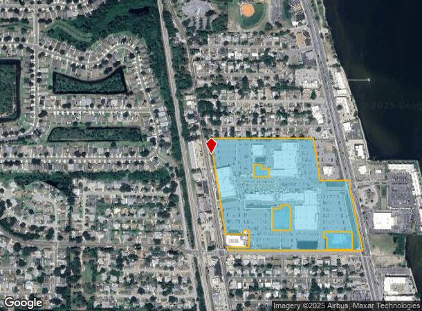  2405 S Hopkins Ave, Titusville, FL Parcel Map