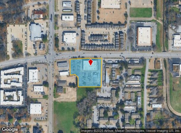729 W Bedford Euless Rd, Hurst, TX Parcel Map