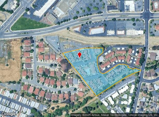2811 Cadiz Ln, Antioch, CA Parcel Map