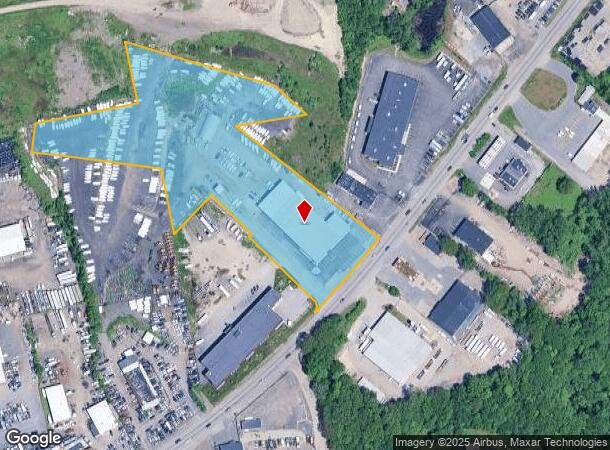 200 Sw Cutoff, Worcester, MA Parcel Map