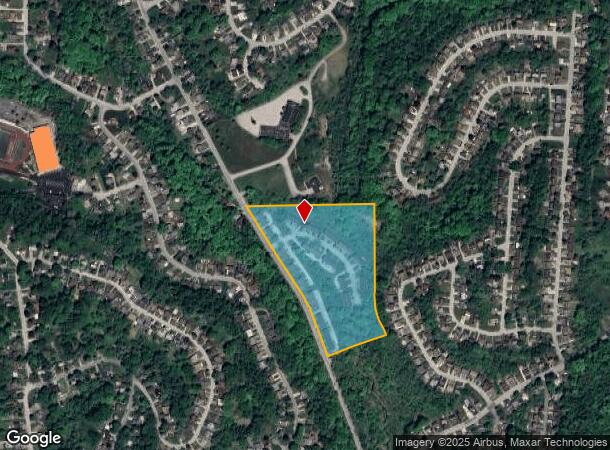  28 Stotler Rd, Pittsburgh, PA Parcel Map