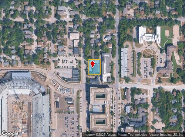 1034 Mississippi St, Lawrence, KS Parcel Map