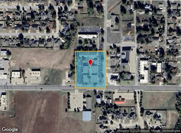  1400 W Elm St, El Reno, OK Parcel Map