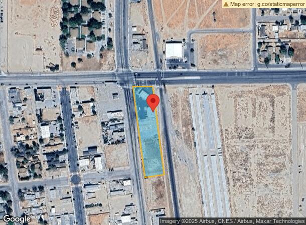  2968 Sierra Hwy, Rosamond, CA Parcel Map