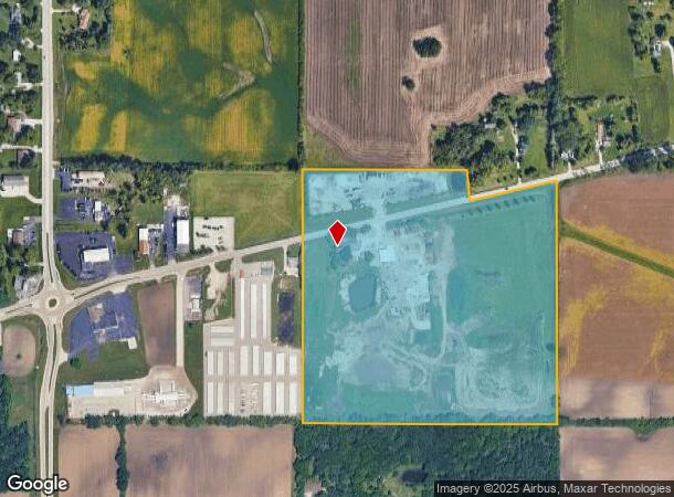  18917 Spring St, Union Grove, WI Parcel Map