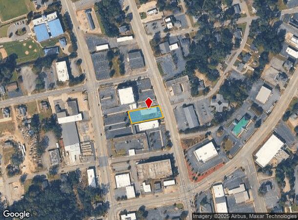  821 N Main St, Anderson, SC Parcel Map