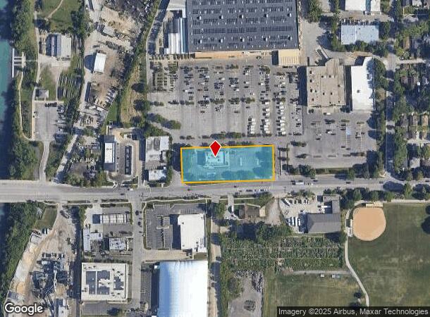  2221 Oakton St, Evanston, IL Parcel Map