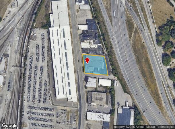  3512 Spring Grove Ave, Cincinnati, OH Parcel Map