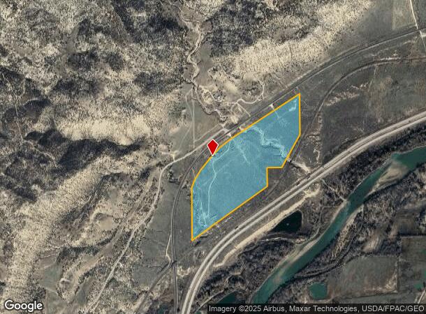4695 Highway 6, De Beque, CO Parcel Map