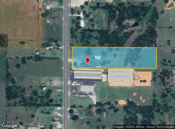  2500 S Harrah Rd, Harrah, OK Parcel Map