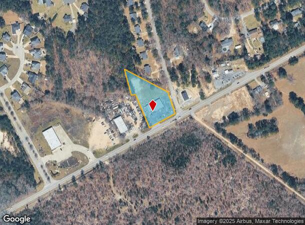 1662 Highway 1 S, Lugoff, SC Parcel Map