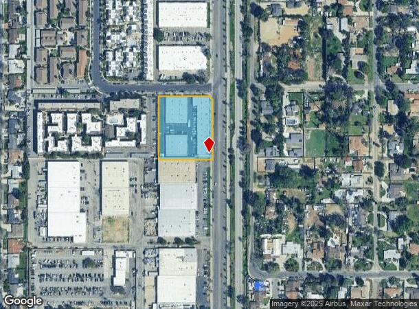  8459 Canoga Ave, Canoga Park, CA Parcel Map