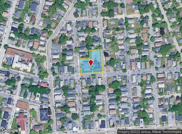13 Dartmouth St, Worcester, MA Parcel Map