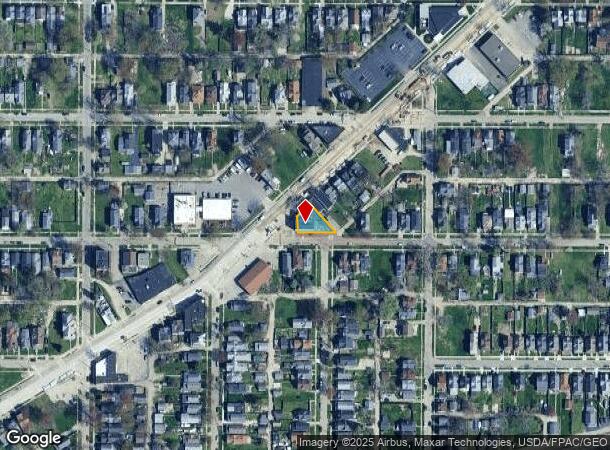  1841 Broadway St, Toledo, OH Parcel Map