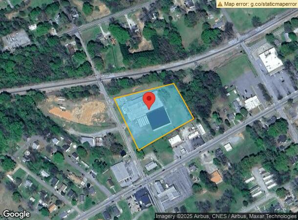  124 N Charleston St, Blacksburg, SC Parcel Map