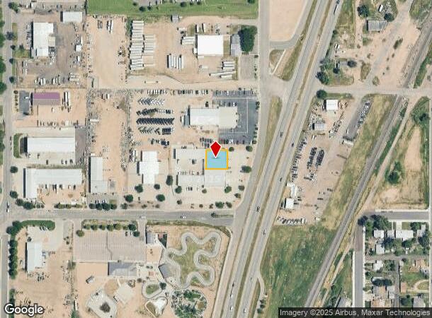 3921 W Service Rd, Evans, CO Parcel Map