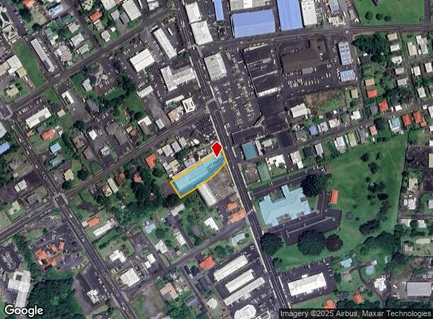 1284 Kilauea Ave, Hilo, HI Parcel Map