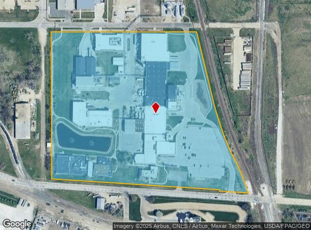 2100 Maury St, Des Moines, IA Parcel Map