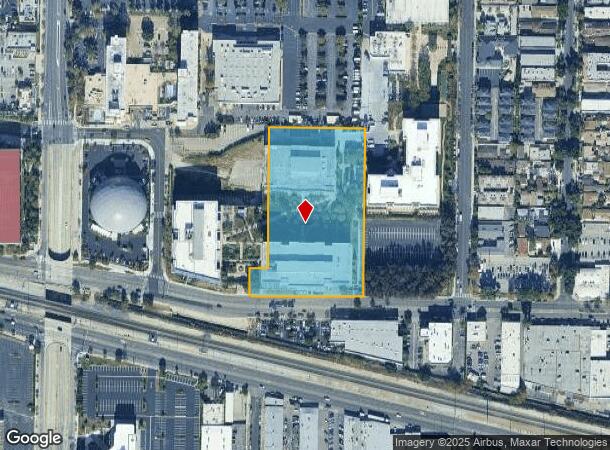  2233 N Ontario St, Burbank, CA Parcel Map