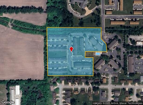  Sundance Apts, Portage, IN Parcel Map