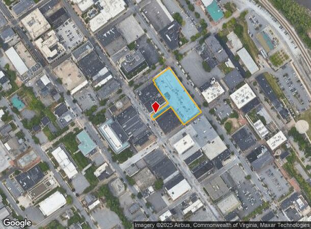  914 Main St, Lynchburg, VA Parcel Map