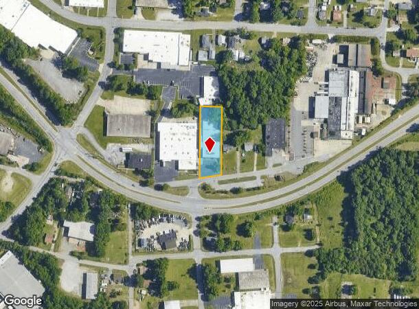  1822 Albertson Rd, High Point, NC Parcel Map