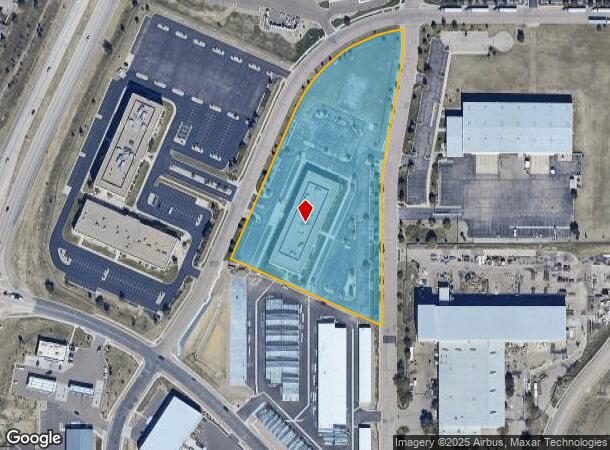  1055 N Newport Rd, Colorado Springs, CO Parcel Map