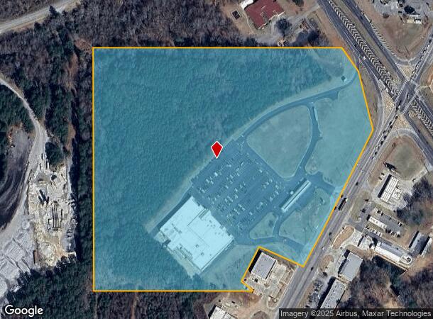 1735 Zebulon Rd, Griffin, GA Parcel Map