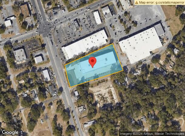  5060 N Palafox St, Pensacola, FL Parcel Map