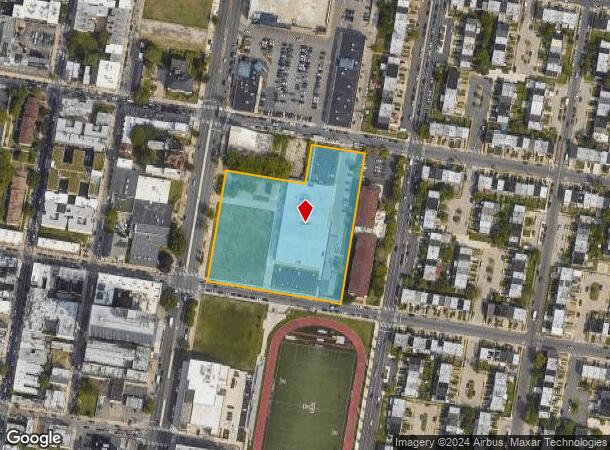  1401 N Broad St, Philadelphia, PA Parcel Map