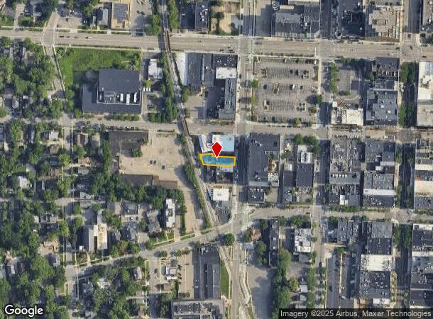  206 S 1St St, Ann Arbor, MI Parcel Map