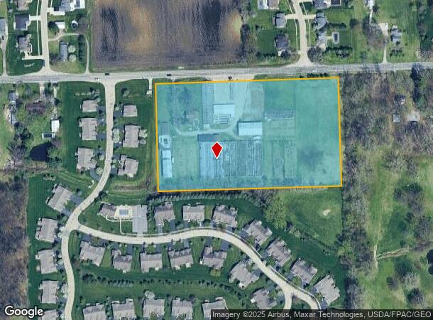  2925 Smith Rd, Lambertville, MI Parcel Map