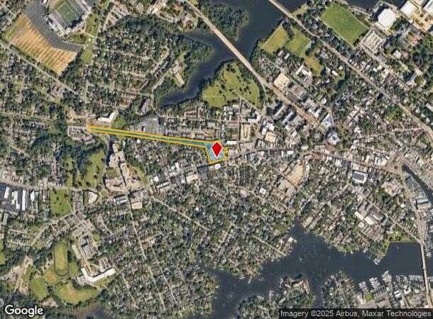 126 West St, Annapolis, MD Parcel Map