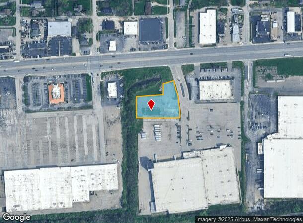 8235 E Washington St, Indianapolis, IN Parcel Map