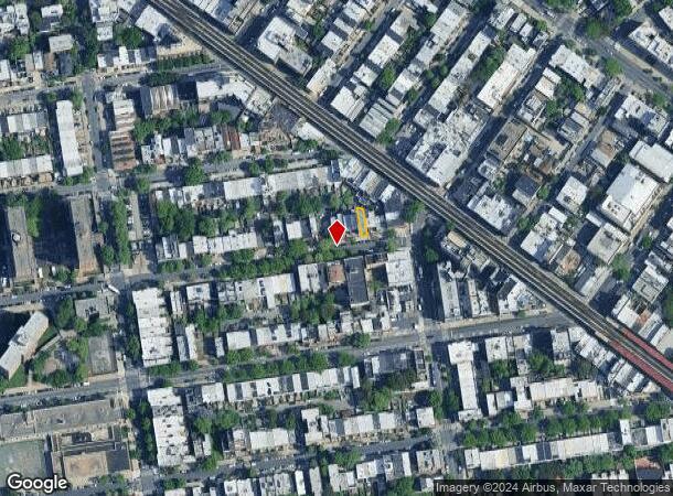  463 Pulaski St, Brooklyn, NY Parcel Map