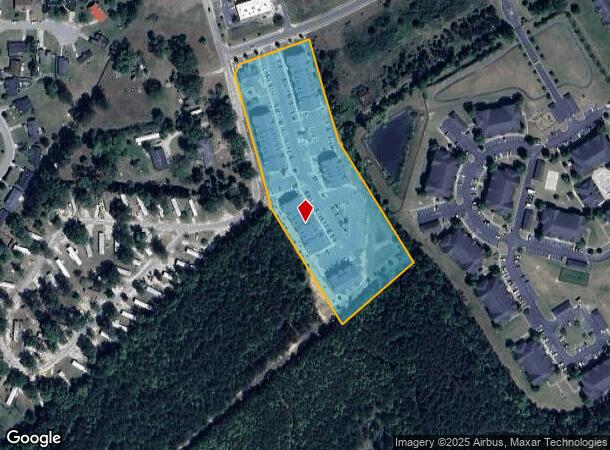  1404 Deer Trail Dr, Fayetteville, NC Parcel Map