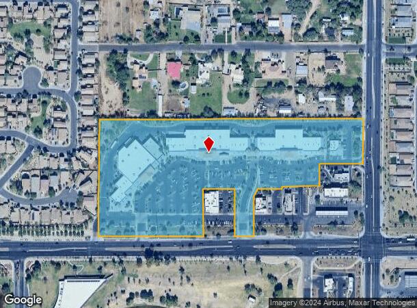  3638 W Baseline Rd, Laveen, AZ Parcel Map