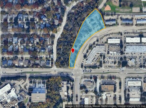 2001 N Collins Blvd, Richardson, TX Parcel Map