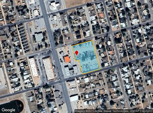  801 Ne 1St St, Andrews, TX Parcel Map