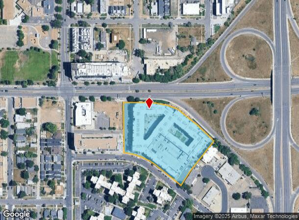3200 W Colfax Ave, Denver, CO Parcel Map