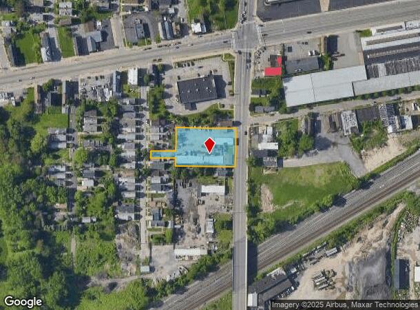  1510 Bailey Ave, Buffalo, NY Parcel Map