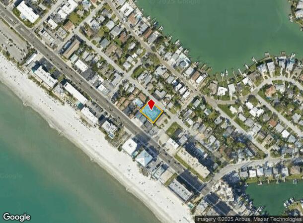  14120 Palm St, Madeira Beach, FL Parcel Map