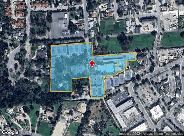  409 Fox St, Ojai, CA Parcel Map