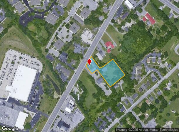  1280 N Main St, Blacksburg, VA Parcel Map