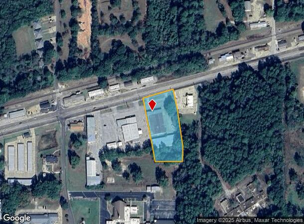 1515 E Rusk St, Jacksonville, TX Parcel Map