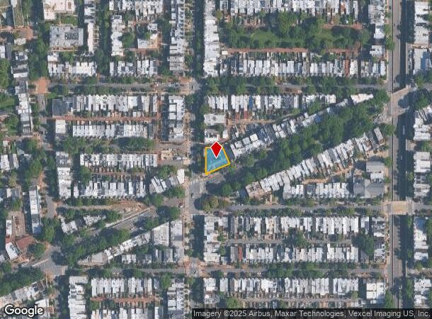  1901 1St St Nw, Washington, DC Parcel Map