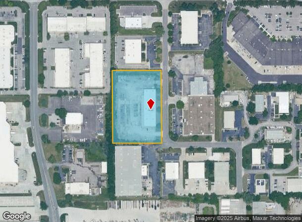  9600 Dice Ln, Lenexa, KS Parcel Map