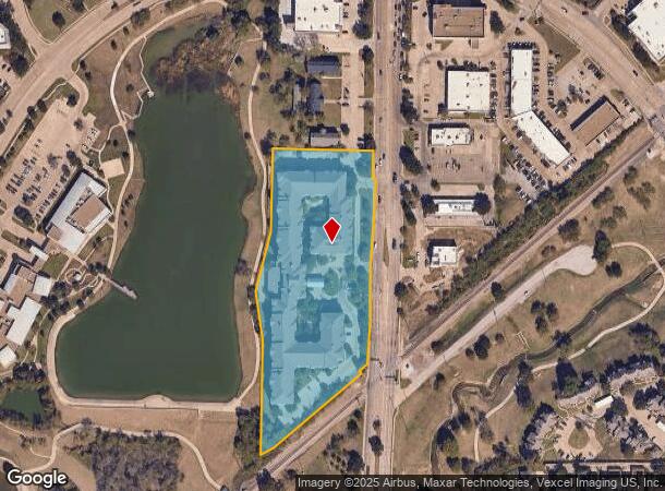 2105 N Josey Ln, Carrollton, TX Parcel Map
