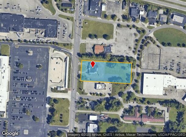  5528 Cleveland Ave, Columbus, OH Parcel Map